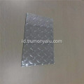 3003 5052 Anodize Plat Aluminium High Rib Pattern